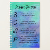 Waterverf ZEEP Prayer Journal Planner (Voorkant)