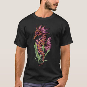Waterverf Zeepaardje T-shirt