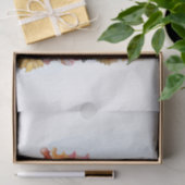 Waterverf zeepaardje tissuepapier (Geschenk)