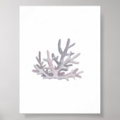 Waterverf zeeschelp print (Voorkant)