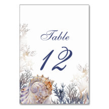 Waterverf Zeeschelpen & Koralen Bruiloft