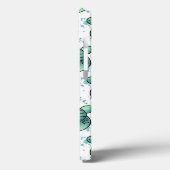 waterverf zeeschildpad groen blauw patroon dier Case-Mate iPhone case (Achterkant / Links)