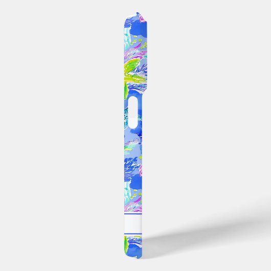 Waterverf Zeester Monogram Case-Mate iPhone Case (Achterkant / Rechts)