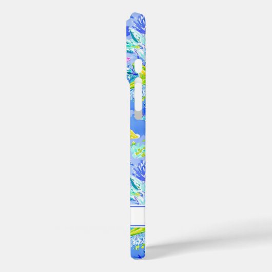 Waterverf Zeester Monogram Case-Mate iPhone Case (Achterkant / Links)
