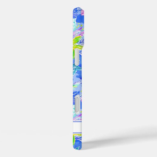 Waterverf Zeester Monogram Case-Mate iPhone Case (Achterkant / Rechts)