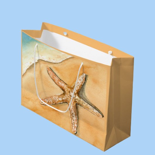 Waterverf Zeester Op Strand Groot Cadeauzakje