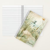 Waterverf Zeestrand Ocean Beach Landschap Notitieboek (Binnen)