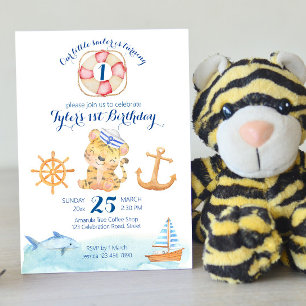 Waterverf zeezeilplank kaart