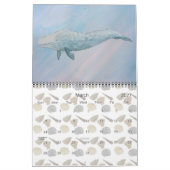 Waterverf zeezoogdieren kalender (Mar 2027)