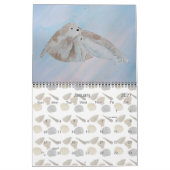 Waterverf zeezoogdieren kalender (Jan 2027)
