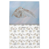 Waterverf zeezoogdieren kalender (Jan 2026)