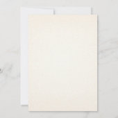 Waterverf zei ze Oui Eiffeltoren Vrijgezellenfeest Kaart (Achterkant)