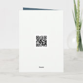 Waterverf zeilboot op een Sunset Lake Kaart (Achterkant)