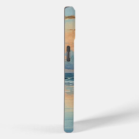 Waterverf zeilboot op oceaan schilderen Case-Mate iPhone case (Achterkant / Rechts)