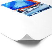 Waterverf zeilboot regatta poster (Hoek)