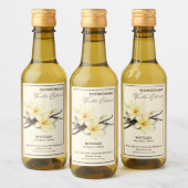 Waterverf Zelfgemaakte Vanilla Extract Label Stick Wijn Etiket (Flessen)