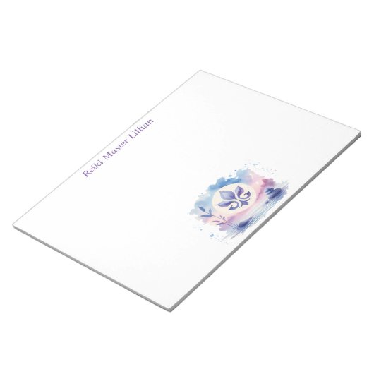 Waterverf Zen Notitieblok (Schuin)