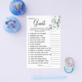 Waterverf Zoek de gamekaart van het gastVrijgezell Flyer (Enkel)