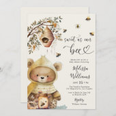 Waterverf zoet als kan Baby shower zijn Kaart (Voorkant / Achterkant)