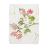 Waterverf zoete peul magneet (Verticaal)