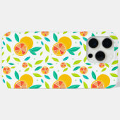 Waterverf Zoete Sinaasappels Patroon Case-Mate iPhone Case (Achterkant (horizontaal))