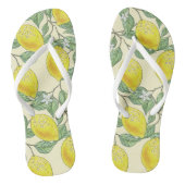  Waterverf zomer Citrus Lemons Patroon Teenslippers (Voetbed)