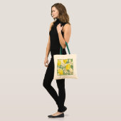 Waterverf zomer Citrus Lemons Patroon Tote Bag (Voorkant (model))