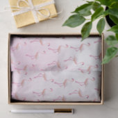 Waterverf Zomer Flamingo patroon Tissuepapier (Geschenk)