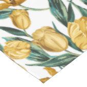 Waterverf Zomer Gele Tulpen Pasen Tafelkleed (Gekanteld)