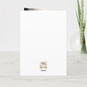 Waterverf Zomer Roze Boeket Verjaardag Kaart (Achterkant)