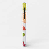 Waterverf Zomer Vruchten Patroon met naam Case-Mate iPhone Case (Achterkant/links)