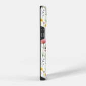 Waterverf Zomer Wildflower Pattern iPhone Hoesje (Rechterkant)