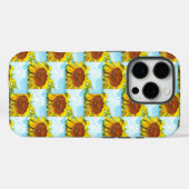 Waterverf Zomer Zonnebloemen Case-Mate iPhone Case (Achterkant (horizontaal))