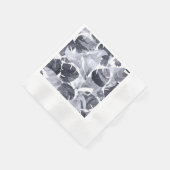 Waterverf zomerbloemen servet (Hoek)