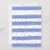 Waterverf Zomerbloemen Zwaan Verjaardag Kaart (Achterkant)