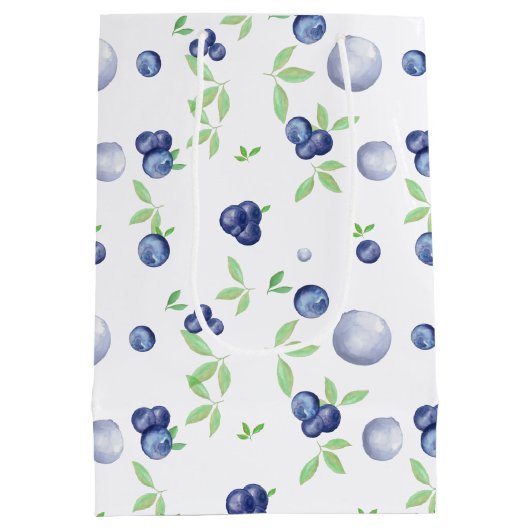 Waterverf zomerbosbes medium cadeauzakje (Achterkant)