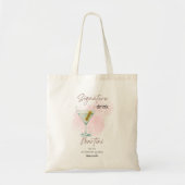 Waterverf zomercocktail tote bag (Voorkant)