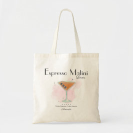 Waterverf zomercocktail tote bag
