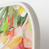 Waterverf zomerfeest pickleball paddle (Links Detail)