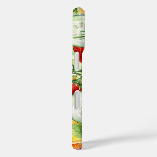 Waterverf Zomerfruit Case-Mate iPhone Case (Achterkant / Rechts)