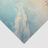 Waterverf zomerreizen tropische retro bus tissuepapier (Detail)