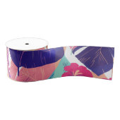 Waterverf zomerventiel 2 grosgrain lint (Spoel)