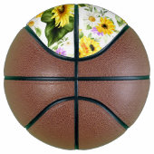 Waterverf Zonnebloem 7 Basketbal (Rechts)