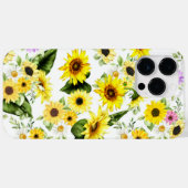 Waterverf Zonnebloem 7 Case-Mate iPhone Case (Achterkant (horizontaal))