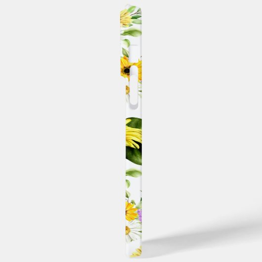 Waterverf Zonnebloem 7 Case-Mate iPhone Case (Achterkant / Links)