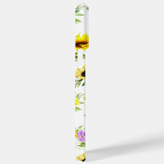 Waterverf Zonnebloem 7 Case-Mate iPhone Case (Achterkant / Rechts)
