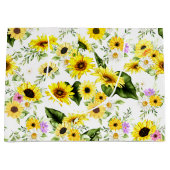 Waterverf Zonnebloem 7 Groot Cadeauzakje (Voorkant)