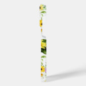 Waterverf Zonnebloem 7 iPhone Hoesje (Linkerkant)