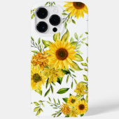 Waterverf Zonnebloem 8 Case-Mate iPhone Case (Achterkant)
