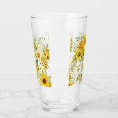 Waterverf Zonnebloem 8 Glas (Links)